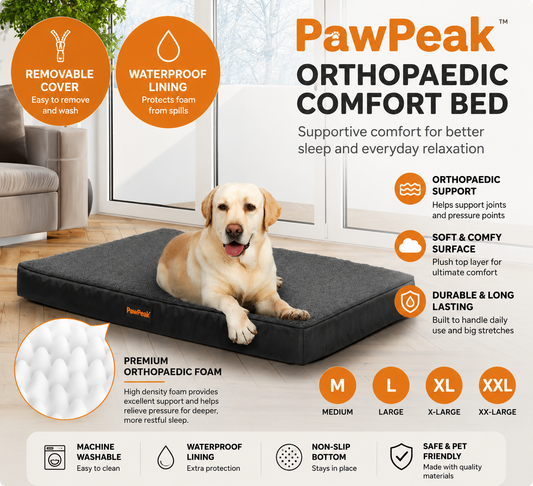 PawPeak™ Orthopaedic Comfort Bed